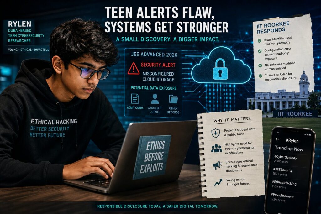 Teen Cybersecurity Researcher Rylen Anil Brings Exam Data Security into the Spotlight
