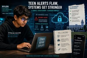 Teen Cybersecurity Researcher Rylen Anil Brings Exam Data Security into the Spotlight