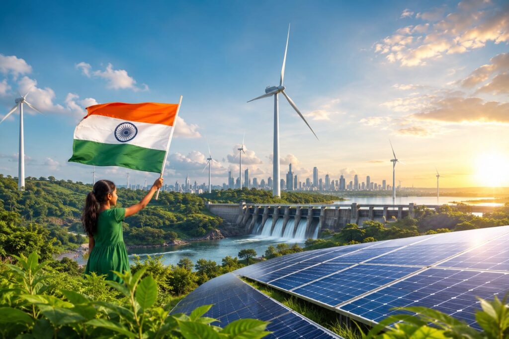 India’s Green Energy Revolution : Powering a Future