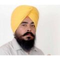 Former politician walks away from a government building while media personnel and cameras gather outside during a high-profile investigation in Punjab.