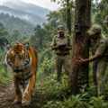 Rare camera-trap footage confirms the presence of a Bengal Tiger in Sirmaur district, prompting enhanced wildlife monitoring and renewed focus on habitat connectivity.