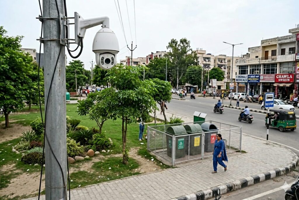 MOHALI STEPS UP CLEANLINESS DRIVE WITH CCTV SURVEILLANCE TO TACKLE OPEN DUMPING