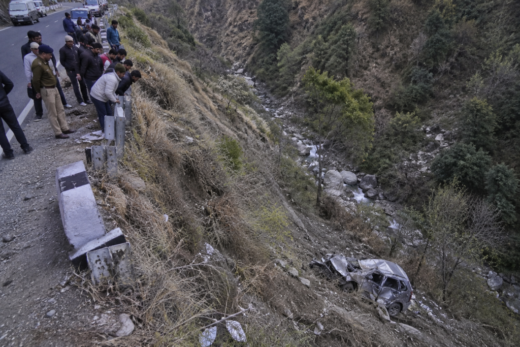 Two Youths Killed After Car Falls 700 Feet Into Gorge on Chamba Highway Fatal crash on Banikhet–Chamba National Highway sparks fresh road safety concerns.