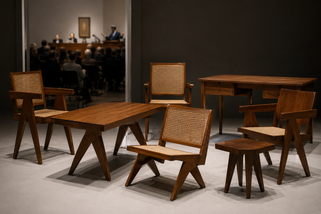 7 Chandigarh Heritage Furniture Pieces Sold at Brussels Auction for ₹1.6 Crore Despite Preservation Concerns Pierre Jeanneret-designed artifacts linked to Chandigarh’s architectural legacy fetch high prices overseas despite appeals for diplomatic intervention.