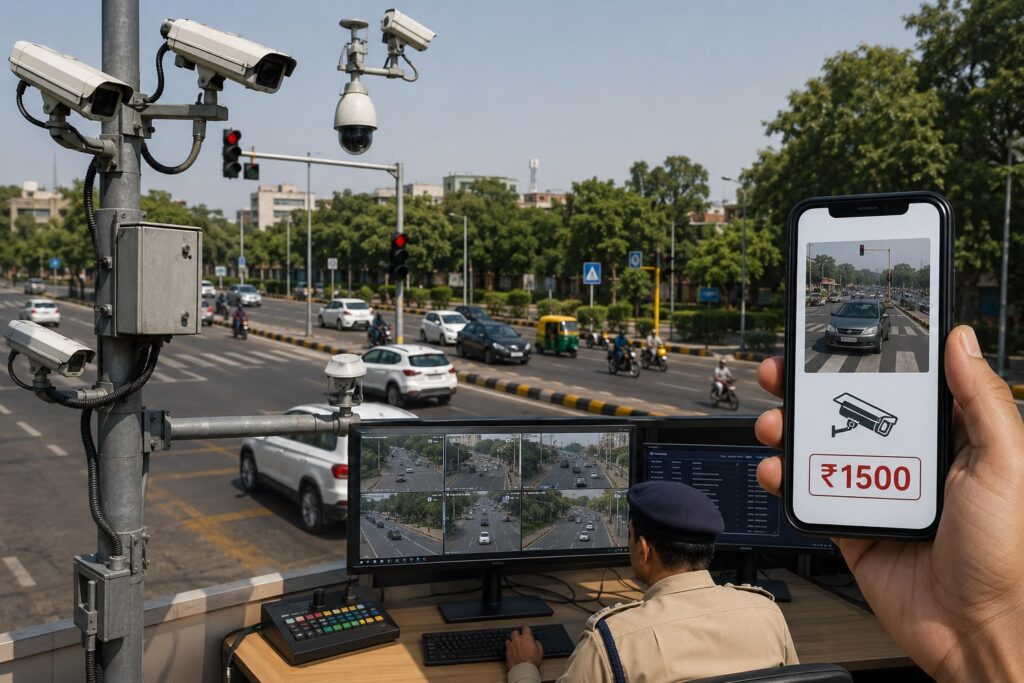 Chandigarh Motorists Increasingly Challenge Camera-Based Traffic Challans Amid Accuracy Concerns Citizens question accuracy of ANPR and CCTV-based traffic fines, prompting reviews and disputes under official grievance systems