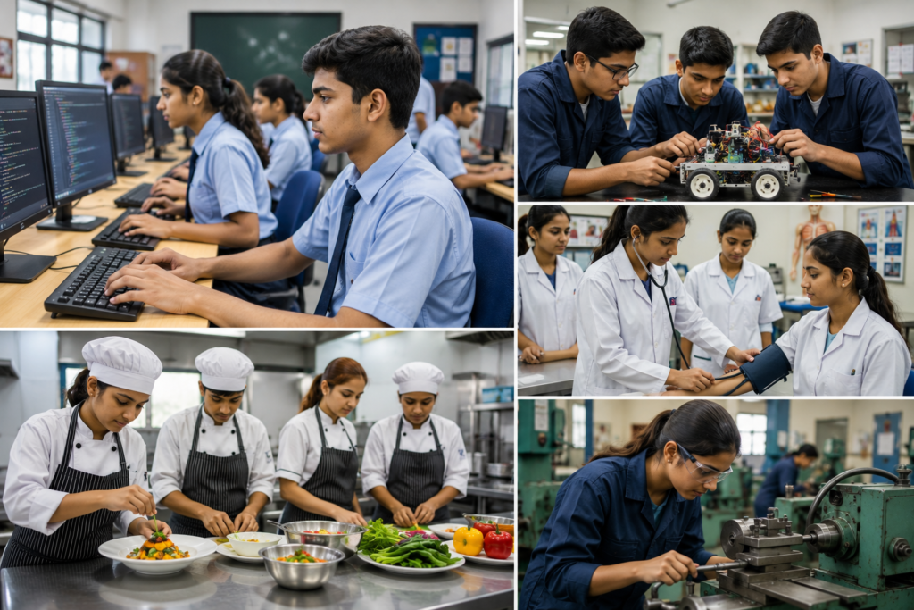 Chandigarh Rolls Out Skill-Based Courses in All 42 Government Senior Secondary Schools AI, IT, Healthcare, Hospitality and 30 Career-Focused Electives Introduced Under NEP Framework
