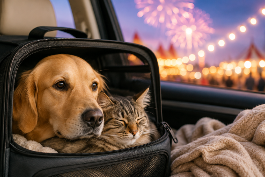 ChatGPT Image Jun 1, 2026, 01_24_05 PM How to Reduce Anxiety in Pets During Travel and Festivals