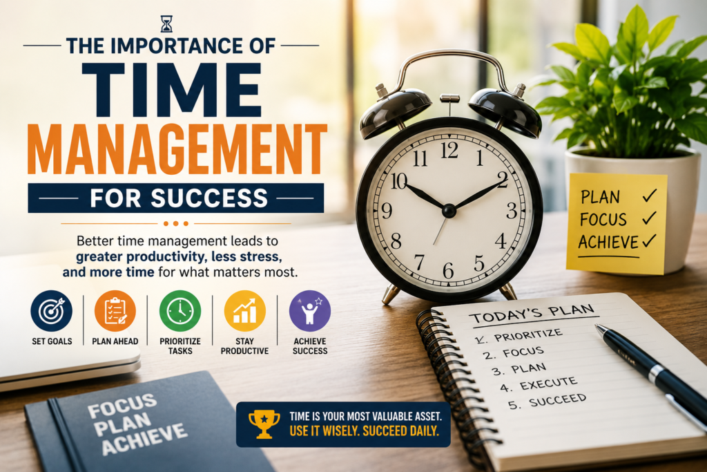 time mangement for success importance of time management