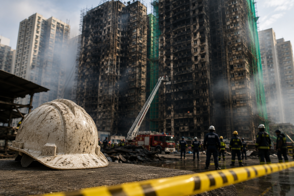 Hong Kong Firms Face Manslaughter Charges Over Deadly Apartment Complex Fire