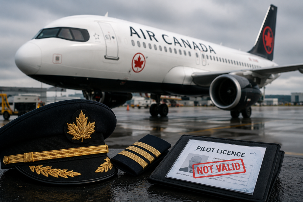 Former Air Canada Pilot Accused of Flying for 17 Years Without Proper Licence
