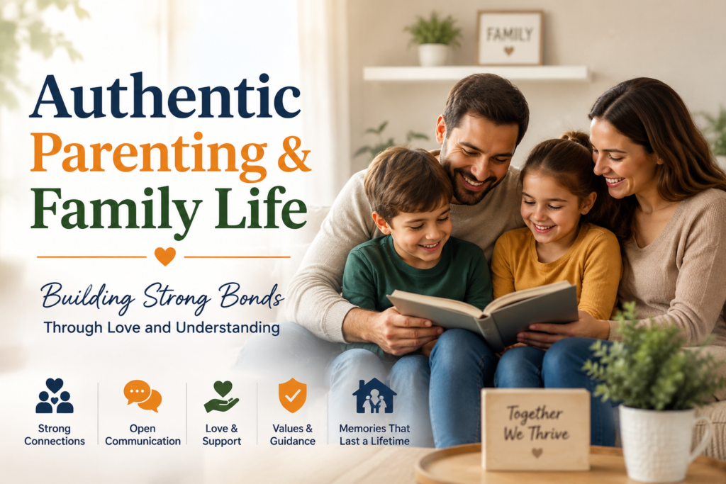 Authentic Parenting & Family Life: Building Strong Bonds Through Love and Understandin