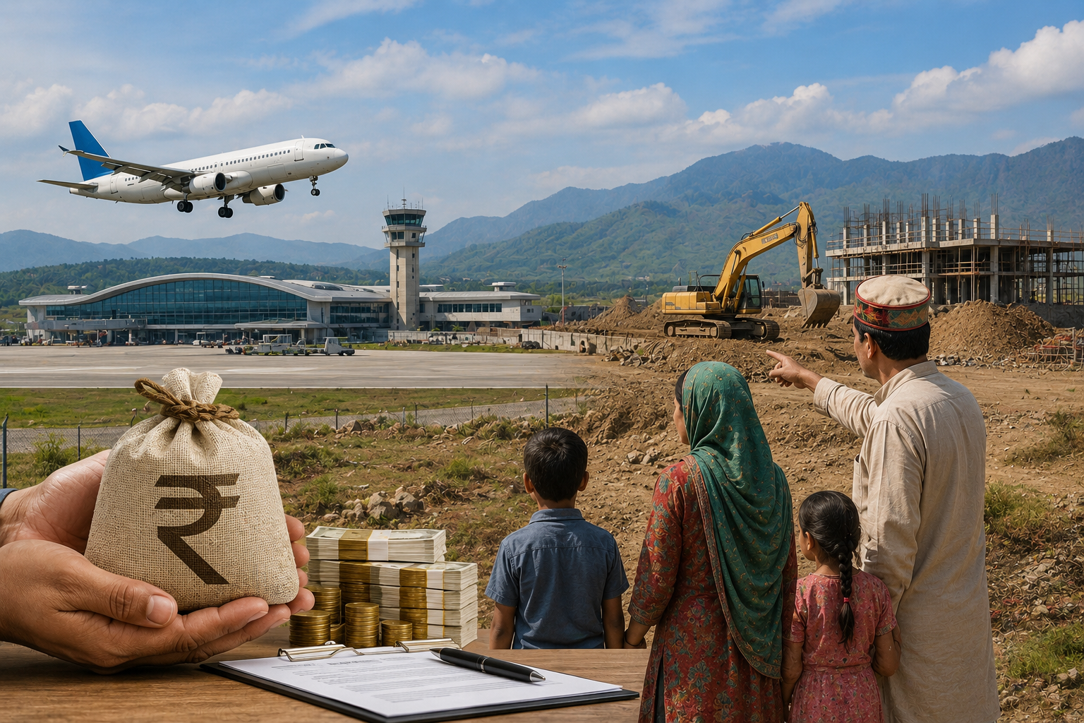 ChatGPT Image Jun 11, 2026, 11_45_51 AM Rs 16.8 Crore Sanctioned for Families Impacted by Gaggal Airport Expansion