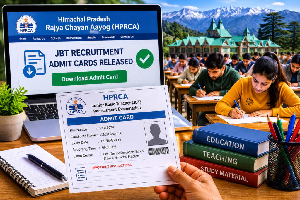 ChatGPT Image Jun 11, 2026, 12_02_17 PM HPRCA Releases Admit Cards for JBT Recruitment Examination