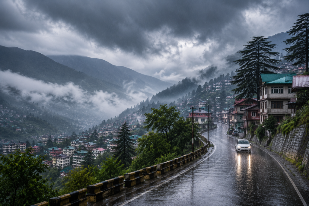 Rainfall Likely Across Himachal as Weather Conditions Turn Favourable