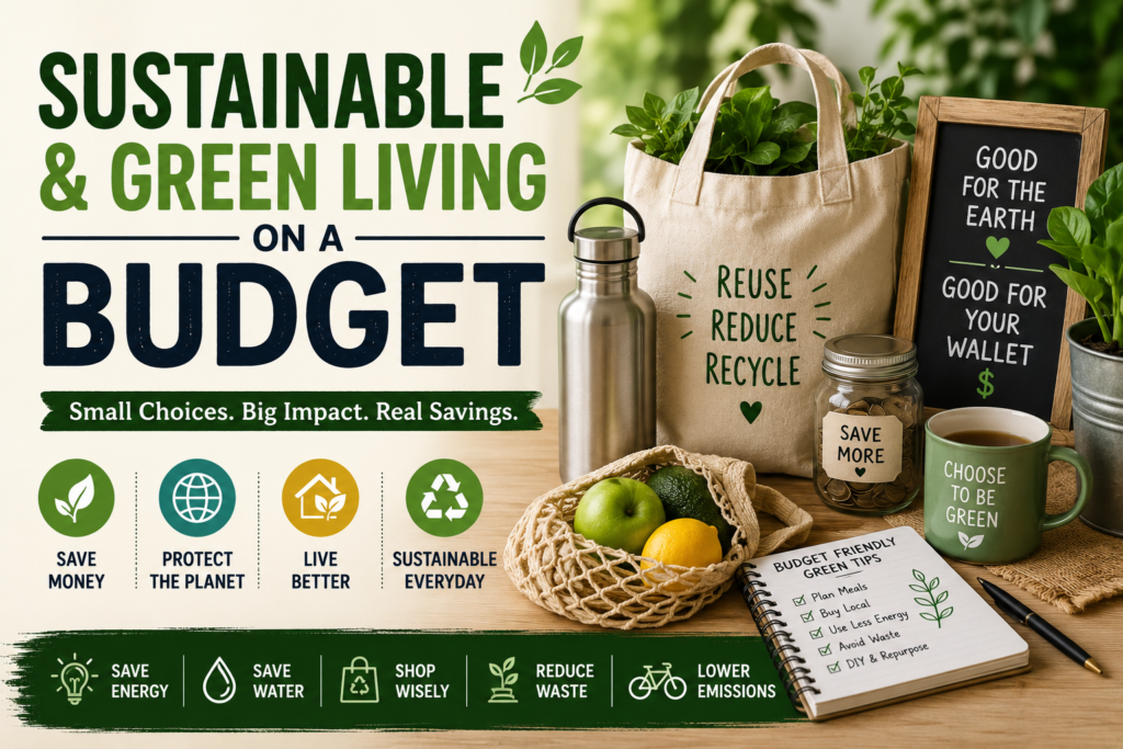 Sustainable and Green Living on a Budget
