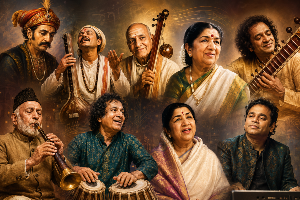 10 Legendary Indian Musicians Who Changed Music Forever 10 Legendary Indian Musicians Who Changed Music Forever