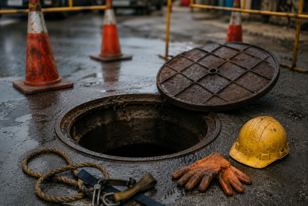 ChatGPT Image Jun 12, 2026, 03_39_13 PM Faridabad Sewer Tragedy: Worker Dies Due to Toxic Gas Exposure, Union Alleges Negligence