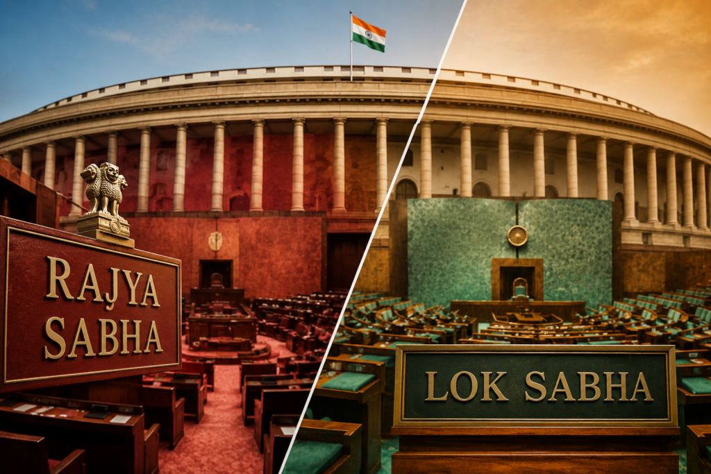 ChatGPT Image Jun 15, 2026, 01_24_20 PM NDA Strengthens Position in Rajya Sabha, Still Short of Two-Thirds Mark in Lok Sabha