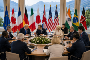 Global leaders convene in France to address the U.S.-Iran peace agreement, the Ukraine conflict, energy security, and growing geopolitical challenges shaping the international agenda.