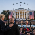 President combines a major diplomatic breakthrough with a landmark UFC spectacle on the White House lawn as supporters celebrate and critics question the unprecedented event