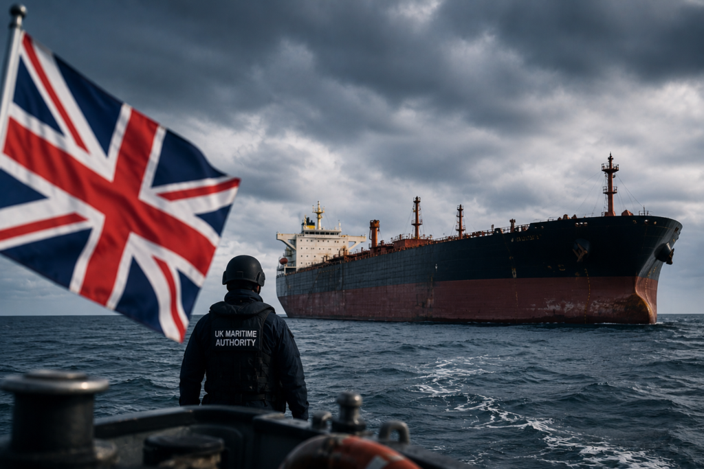 ChatGPT Image Jun 16, 2026, 11_17_30 AM UK Moves Against Russian Oil Network with Seizure of ‘Shadow Fleet’ Tanker