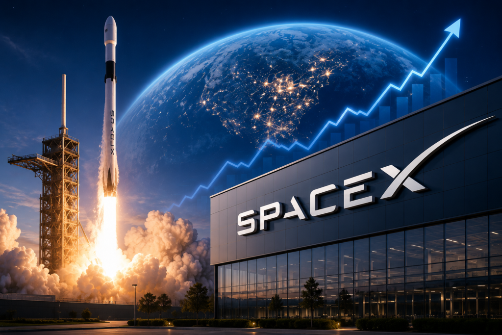 SpaceX Surges Into Global Elite as Valuation Tops Amazon