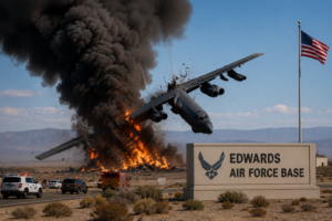 Eight Killed After B-52 Bomber Crashes During Test Flight in California