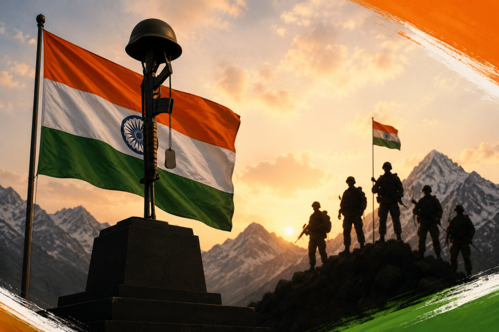 Kargil Vijay Diwas 2026: Honouring the Courage and Sacrifice of India's Brave Soldiers Kargil Vijay Diwas 2026: Honouring the Courage and Sacrifice of India's Brave Soldiers