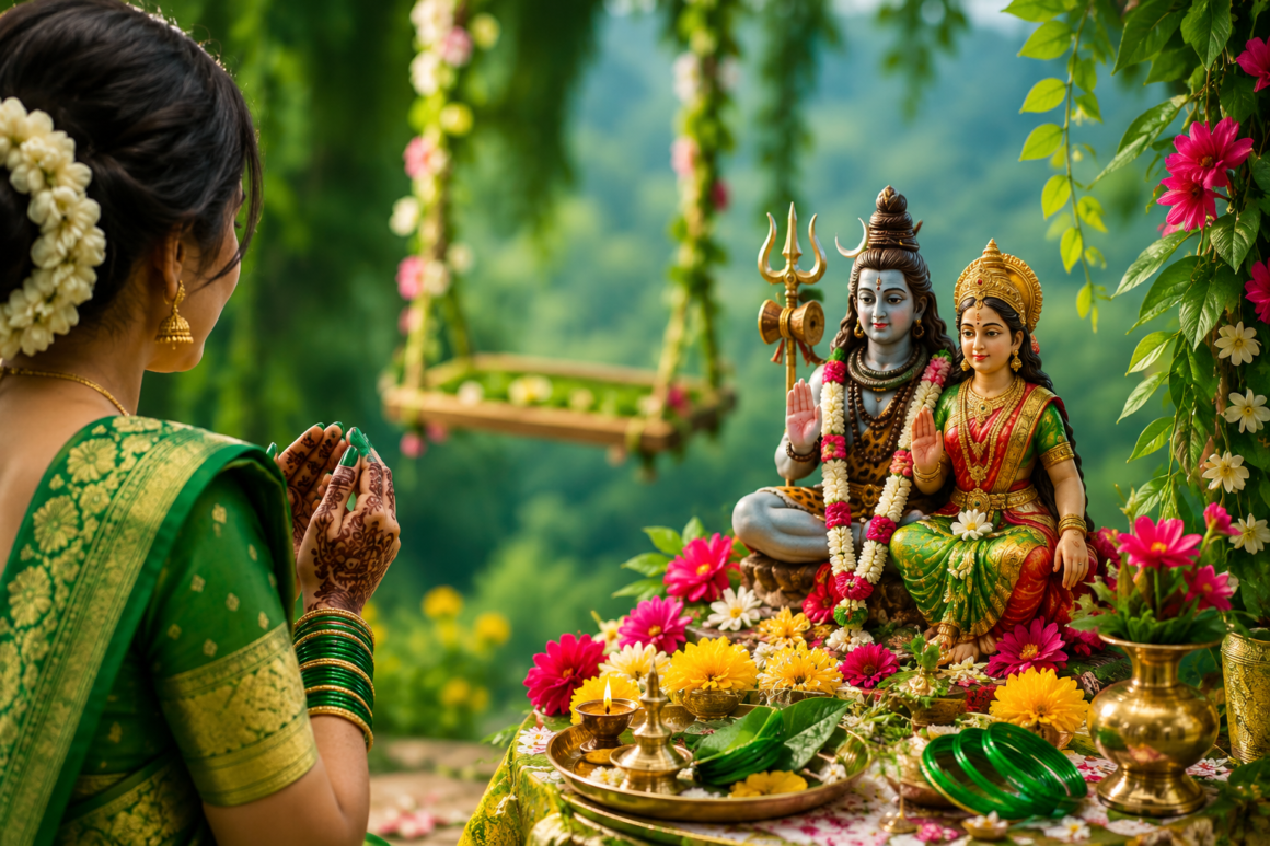 Hariyali Teej 2026: Date, Significance, Rituals, and Celebrations Hariyali Teej 2026: Date, Significance, Rituals, and Celebrations