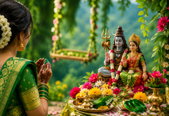 Hariyali Teej 2026: Date, Significance, Rituals, and Celebrations Hariyali Teej 2026: Date, Significance, Rituals, and Celebrations