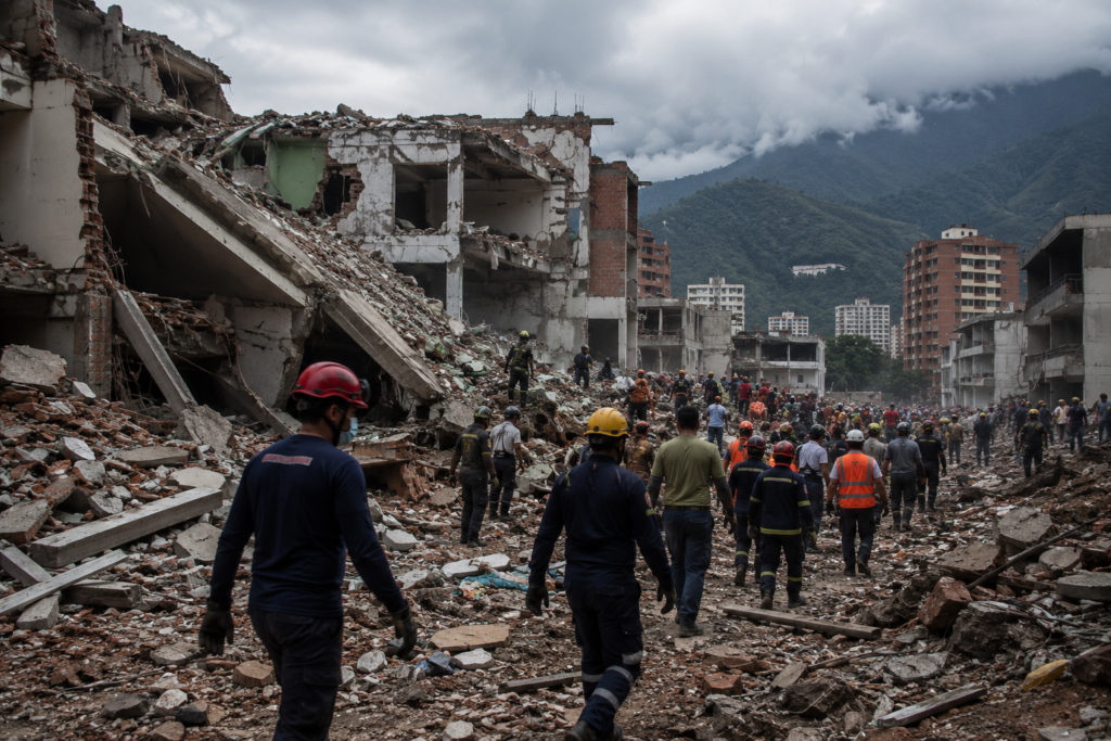 Venezuela Earthquake Death Toll Climbs to 235 as Thousands Remain Missing