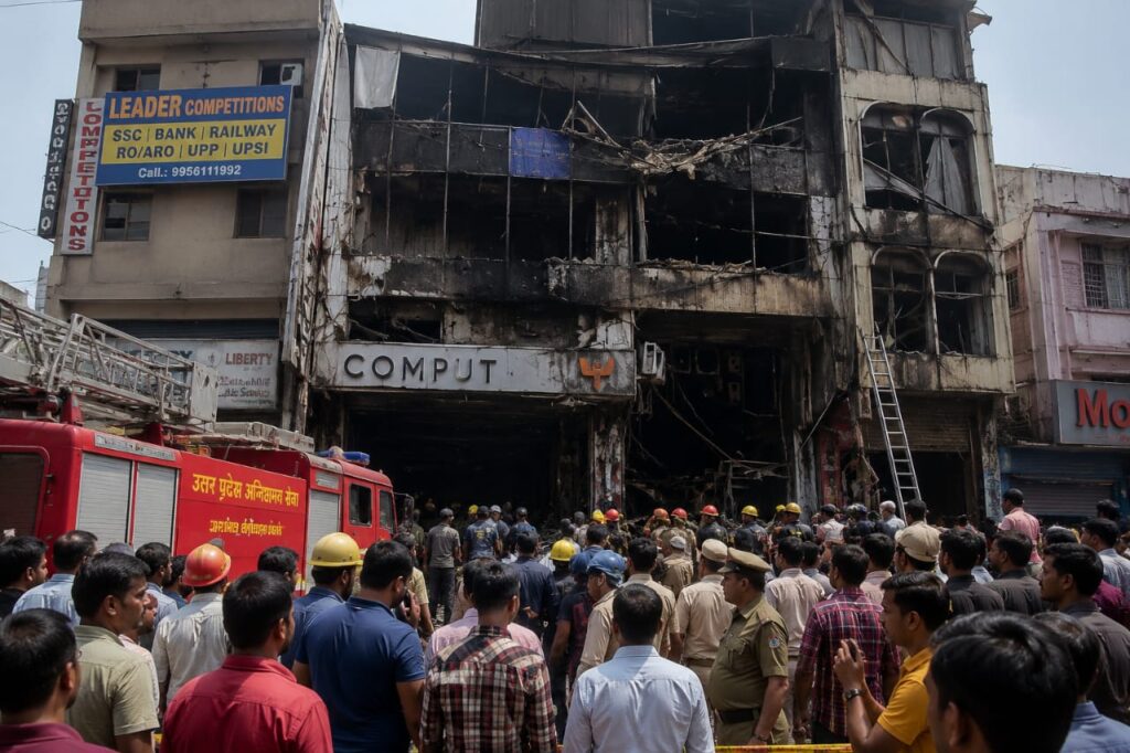 LAST VIDEO CALL FROM A SMOKE-FILLED ROOM: HARYANA FAMILY MOURNS YOUNG MAN LOST IN LUCKNOW FIRE