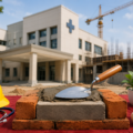 Foundation stone ceremony for a new Mother & Child Hospital in Sunam, Punjab, highlighting healthcare infrastructure development and maternal-child medical services.