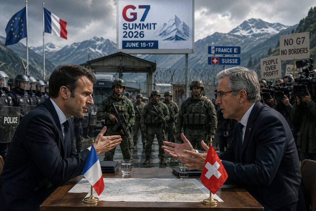 “G7 Before the Storm: France–Switzerland Rift Surfaces Ahead of Global Summit”