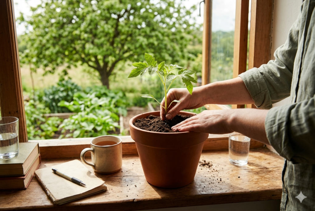 Person Building Positive Daily Habits