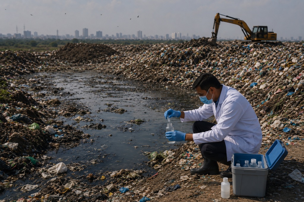Gurugram landfill pollution Gurugram landfill pollution