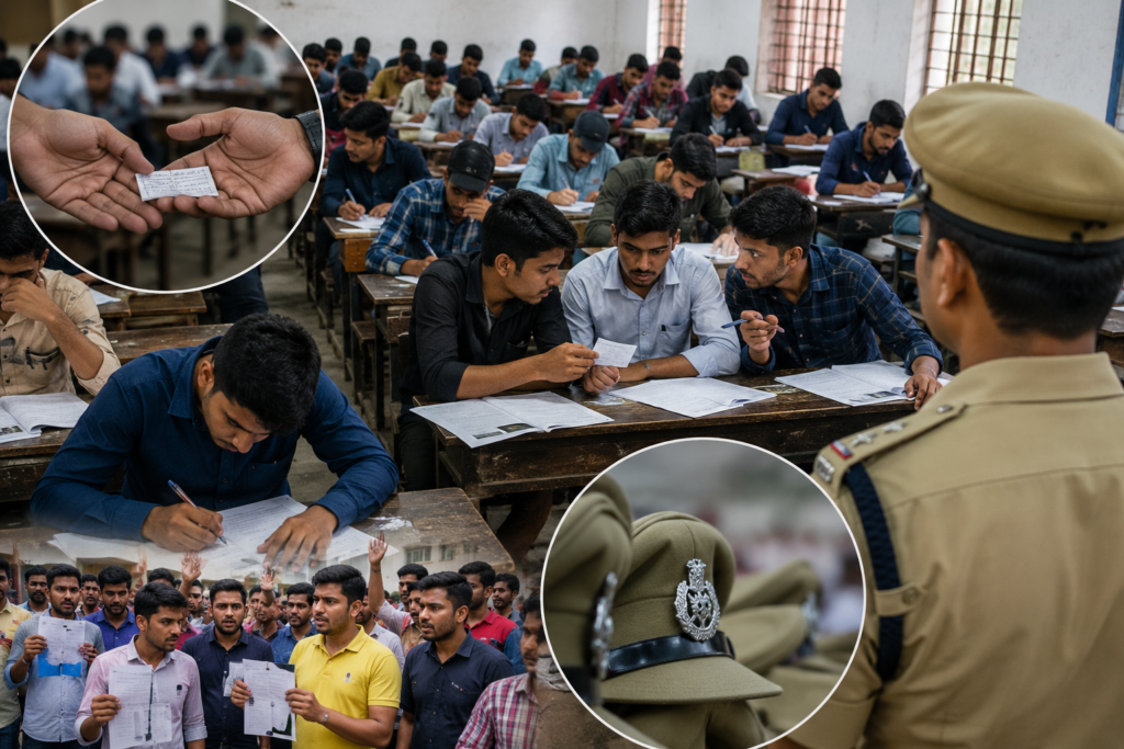 Himachal Police Recruitment Exam Under Scanner Over Mass Cheating Allegations Candidates allege large-scale irregularities; Jai Ram Thakur demands impartial probe into complaints.