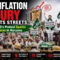 “Inflation Fury Hits Streets: INLD’s Protest Sparks Tension in Haryana”