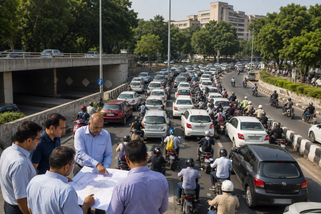 Chandigarh Road Safety Panel Reviews Underpass Proposal and PGI Traffic Concerns