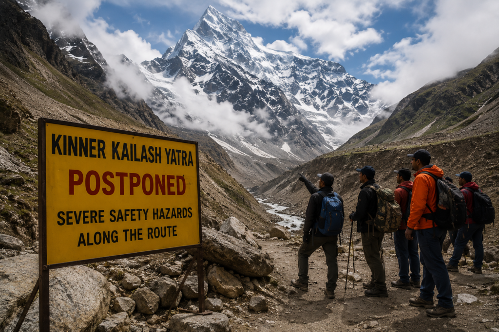 Kinner Kailash Yatra Postponed After Safety Team Identifies Dangerous Route