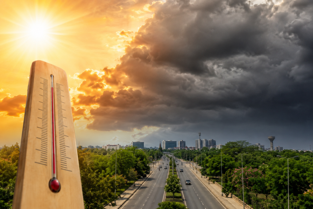 Monsoon Delay Pushes Temperatures Higher Across Chandigarh, Punjab and Haryana