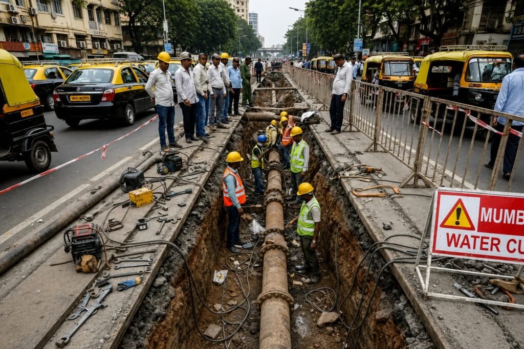 MUMBAI WATER CRSIS WATER SHORTAGE