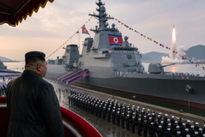 The unveiling of a powerful new destroyer signals Pyongyang’s growing maritime ambitions amid escalating regional tensions and renewed nuclear rhetoric.
