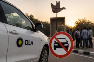 Administration cites regulatory concerns as drivers, commuters, and industry stakeholders react to the six-month suspension of Ola’s aggregator licence.