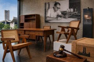 Heritage activist Ajay Jagga urges Centre to intervene as iconic Chandigarh furniture designed by Pierre Jeanneret heads for auction in Belgium.