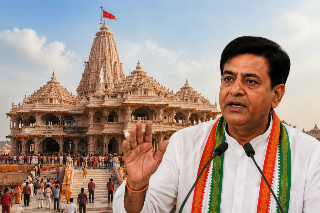 Congress Leader Stresses Public Faith Amid Ram Temple Donation Controversy
