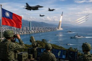 Taipei cites growing Chinese military capabilities and increased activity around the island as concerns over security readiness intensify