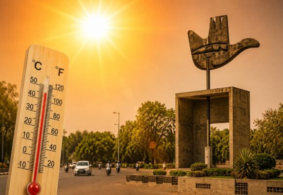 Residents in Chandigarh face rising temperatures as the IMD issues a heatwave alert, urging precautions against extreme summer conditions.