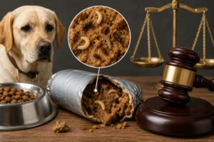 Chandigarh woman wins compensation after worms were discovered in a sealed dog food packet.