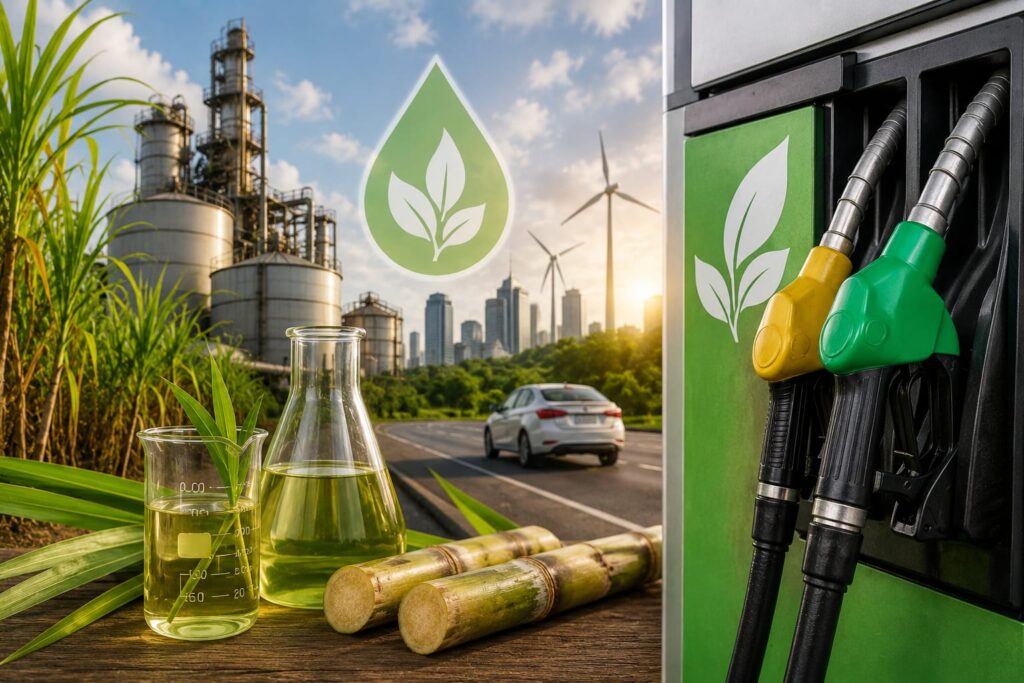 Government extends tax relief to higher ethanol blends to strengthen clean fuel adoption and reduce oil import dependence.